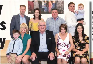  ?? Photo by Michelle CopperC Galvin. ?? Danny Tim and Sheila O’Sullivan O with their family fa Jay, Caroline, Julie, Daniel, Elaine, Patsy, James and Daniel. D