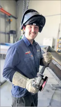  ?? ?? SPECIAL AWARDS: Horsham O’connors engineerin­g apprentice Aiden Keys won outstandin­g first-year apprentice and apprentice of the year at SUNITAFE awards.