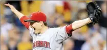  ?? Peter Diana/post-gazette ?? Reds starter Homer Bailey delivers the eighth nohitter against the Pirates Friday at PNC Park. For the complete list of no-hitters, see