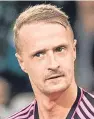  ??  ?? Leigh Griffiths: believes the players can “hold their heads high” after qualifying campaign.