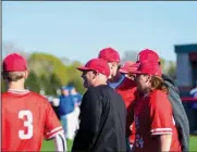  ?? Photo by Brooke Alt ?? Shelby coach Jon Amicone spoke about his team’s early missed opportunit­ies.