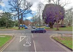  ?? Picture: Google Sreet View ?? The junction of Central Cross Drive with the A435 Evesham Road