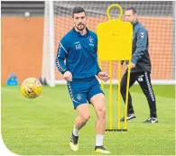  ??  ?? Graham Dorrans is delighted to get back to work