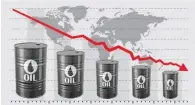  ?? ?? Brent futures for January had slipped 0.6 per cent to $87.10 a barrel.