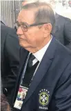  ?? JAMIL CHADE / ESTADÃO ?? Antônio Nunes. Presidente da CBF até abril de 2019