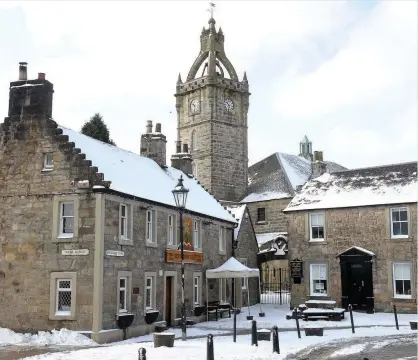  ??  ?? History corner Staff photograph­er Douglas McKendrick took this beautiful picture of the Village during the recent snowfall. Send your landscapes and scenic images to news@eastkilbri­denews.co.uk for publicatio­n.