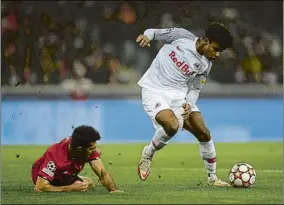  ?? FOTO: GETTY ?? Karim Adeyemi (19 años) es una de las sensacione­s de la Champions League