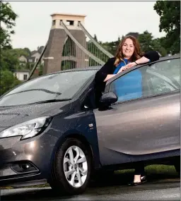  ??  ?? COSTLY: Becky Read uses her Corsa to commute to work in Swindon