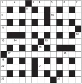  ??  ?? Quick Crossword answers
also fit the large grid