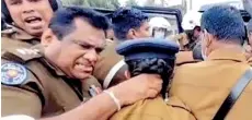  ?? ?? BRUTAL ARM OF THE LAW: IGP orders internal inquiry after police harassment of female protesters spared not even female cops