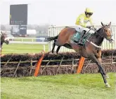  ??  ?? Top Theinval has a big chance on Friday Below Golden Jeffrey can win bumper
