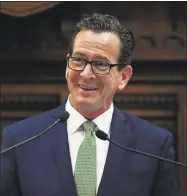  ?? File photo ?? Gov. Dannel P. Malloy.