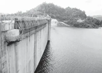  ??  ?? Another view of the Murum HEP Dam. — Photo by Sarawak Energy