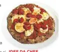  ??  ?? IDEE DA CHEF Farina integrale, mozzarella di bufala e pomodori confit.