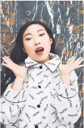  ??  ?? Awkwafina.