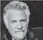  ??  ?? Dos Equis beer ad with most interestin­g man in the world.