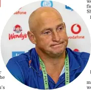  ?? ?? Nathan Brown, above, says the Warriors must end the trend of constantly having to defend on their goal line while deflecting criticism of key playmaker Shaun Johnson, below.