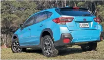  ??  ?? Unlike a lot of small SUVs, the XV actually packs useful ground clearance – 220mm to be precise.