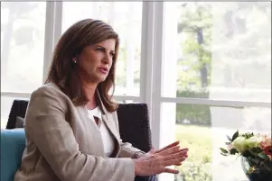  ?? CP PHOTO ?? Former interim Conservati­ve leader Rona Ambrose says the leaders of political parties must deliver a clear message, particular­ly to men, that sexual misconduct will not be tolerated on Parliament Hill.