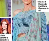  ?? ?? Giada Zanotti’s collection
Stitched Stories by Prathibha Liyanarach­chi