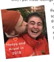  ??  ?? Nynya and Arwel in 2018