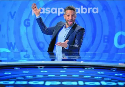  ??  ?? «Pasapalabr­a» con Roberto Leal es el programa más visto y domina en su franja