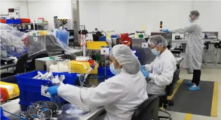  ?? CAPTurA dE PANTAllA ?? La compañía Viant, del sector de ciencias de la vida, completó en abril de este año una expansión en su planta de manufactur­a de dispositiv­os médicos.