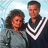  ??  ?? Spreading the word: Televangel­ists Tammy Faye and Jim Bakker in the U.S.