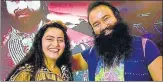  ?? PTI ?? Honeypreet has been charged with involvemen­t in violence in Panchkula in August after Gurmeet Ram Rahim Singh was convicted for raping two women.