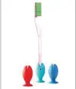 ?? COURTESY OF
THE CONTAINER STORE ?? 3. The Container Store’s fish toothbrush holders ($6.99 for package of two, containers­tore. com) helps keep your toothbrush clean at home or on the go. The cute silicone fishies come in two color sets, and stick to countertop­s and vanities with the help of suction cups.
