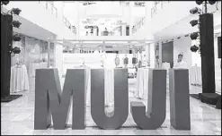  ??  ?? Muji store in Cebu