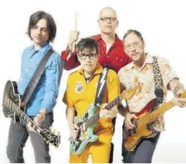  ??  ?? Weezer, en una imatge promociona­l.