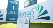  ?? Supplied photo ?? CONTEST: The tournament is to be held at Al Mouj Golf from February 27 - March 1,–