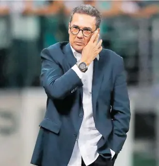  ?? AMANDA PEROBELLI/REUTERS-10/3/2020 ?? Luxemburgo. Treinador prepara Palmeiras para retomar as atividades após parada