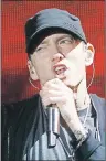  ??  ?? Eminem