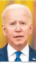  ?? KEVIN DIETSCH / EFE ?? Joe Biden.