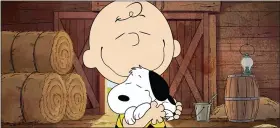  ?? APPLE TV+ ?? Animated characters Snoopy and Charlie Brown from the original series “The Snoopy Show,” premiering Feb. 5on Apple TV+.
