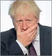  ??  ?? PM Boris Johnson