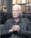  ?? INVISION ?? SONG REMAINS THE SAME: Jimmy Page poses for a portrait last month at the Fender Factory in Corona, Calif.
