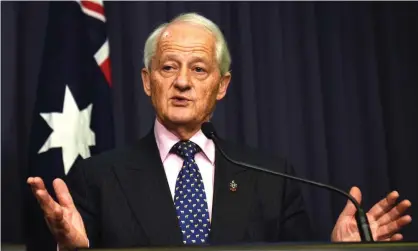  ?? Photograph: Mick Tsikas/AAP ?? Philip Ruddock believes the issue of firing teachers and expelling students is largely ‘not a problem’.