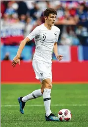  ?? ALEX LIVESEY / GETTY IMAGES ?? “I don’t think I quite realize what’s happening to me,” said France’s Benjamin Pavard. “I’m profiting from every moment.”