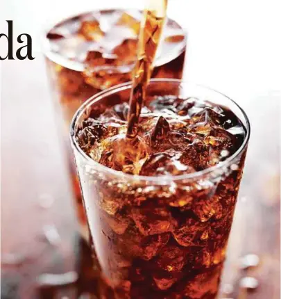  ??  ?? Those who drank the most soda and sugary drinks were five times more likely to have severe disability than people who seldom drank sugar-sweetened beverages.