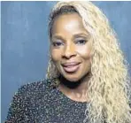  ?? Jay L. Clendenin Los Angeles Times ?? “MUDBOUND” star Mary J. Blige also co-wrote a song, “Mighty River.”