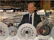  ??  ?? Brembo.
Il vicepresid­ente esecutivo Matteo Tiraboschi