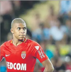  ?? FOTO: EFE ?? Kylian Mbappé El delantero francés está nervioso por la resolución de su futuro