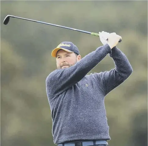  ?? ?? John Gallagher is through to the Get Back to Golf Tour grand final at Dumbarnie Links. Picture: Tony Marshall/getty