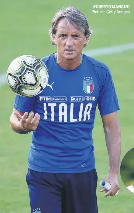  ?? Picture: Getty Images ?? ROBERTO MANCINI