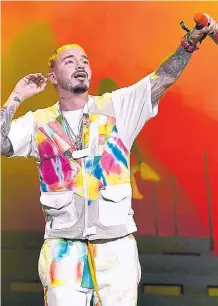  ?? AFP ?? J. Balvin grabó en Palma Records en sus inicios musicales.