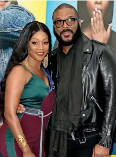  ?? Nobody’s Fool ?? Tiffany Haddish and Tyler Perry at the screening of