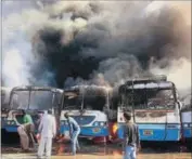  ?? HT FILE PHOTO ?? Haryana Police have registered 2,110 FIRs for Jat stir violence in February.
